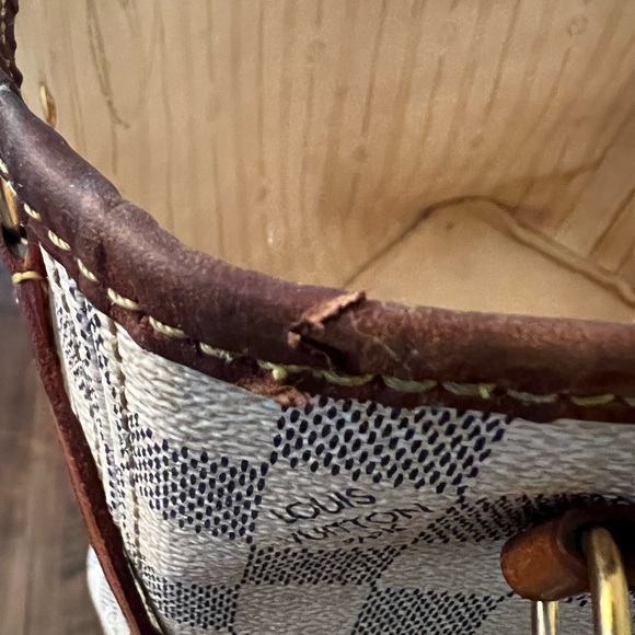 🌟🌟SOLD!🌟 Authentic Louis Vuitton Neverfull PM Damier Azur - Picture 10 of 16